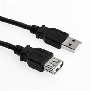 Sharkoon 4044951015412 USB 2.0 Cable, 2 m, USB A, Black