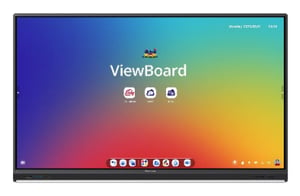 Viewsonic IFP7553 Interactive Whiteboard 189.2 cm (74.5") 3840 x 2160 px Touchscreen Black