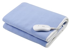 Esperanza EHB001 elektrisk filt 60 W Blå, Vit fleece, Polyester