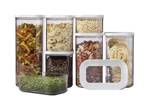 Rosti Mepal 106994830600 Kitchen Container Set of Universal 2-Liter Containers Polyethylene (PE), Polystyrene-acrylonitrile copolymer