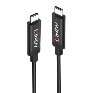 Lindy 43308 USB-Kabel USB 3.2 Gen 2 (3.1 Gen 2) 5 m USB-C Schwarz