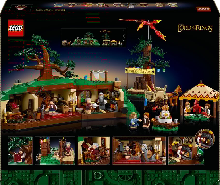 фото Блоковий конструктор LEGO Icons Володар кілець: Шир (10354)