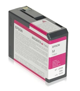 Epson bläckpatron, magenta T580300