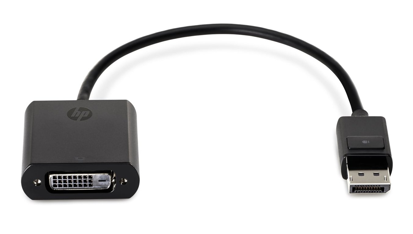 HP Adapter DisplayPort do DVI