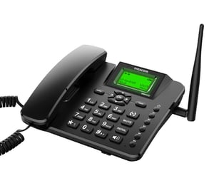 MaxCom MM43D telefon Telefon analogowy Czarny