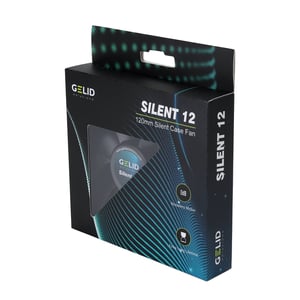 Gelid Solutions FN-PX12-11 kylsystem för datorer Datorchassi Fläkt 12 cm Svart 1 st.