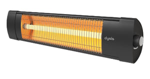 Dysis HTR-7407 grzejnik Wewnętrzna Czarny 2300 W Podgrzewacz elektryczny na podczerwień
