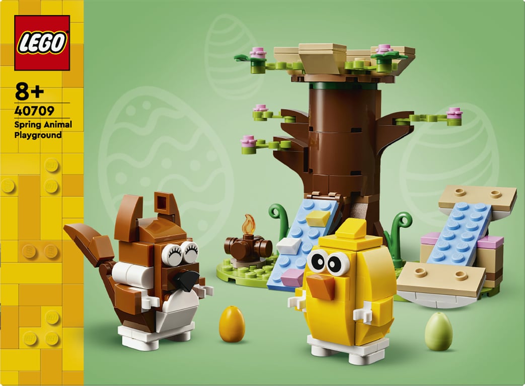 LEGO Iconic Wiosenny plac zabaw dla zwierzątek