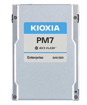 Kioxia PM7-R 30 TB 2.5" SAS BiCS FLASH TLC