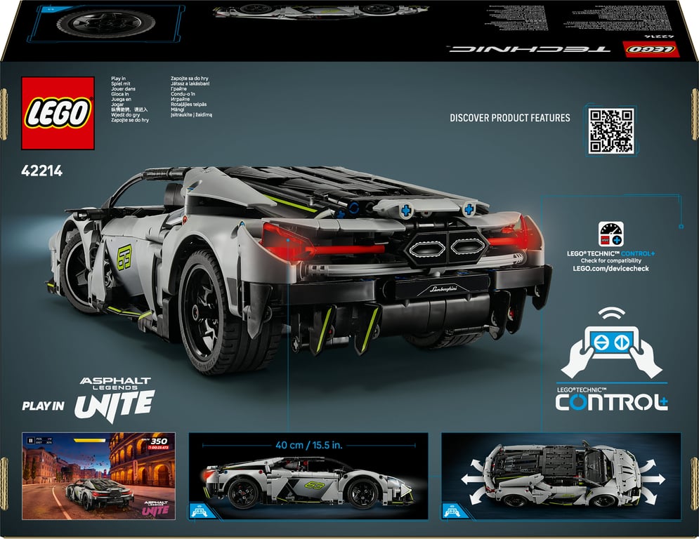 фото Авто-конструктор LEGO Technic Суперкар Lamborghini Revuelto (42214)
