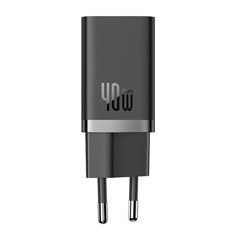 Baseus GaN5 Pro 40W Uniwersalne Czarny Prąd przemienny Szybkie ładowanie Wewnętrzna
