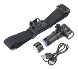 TROIKA ECO KNICKLICHT MICRO Czarny Hand flashlight + Headband flashlight SMD LED