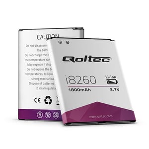 Qoltec 52021 część zamienna do telefonu komórkowego Bateria Biały
