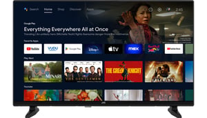 JVC LT-32VAH3300 81.3 cm (32") HD Smart TV with Wi-Fi, Black, 250 cd/m²