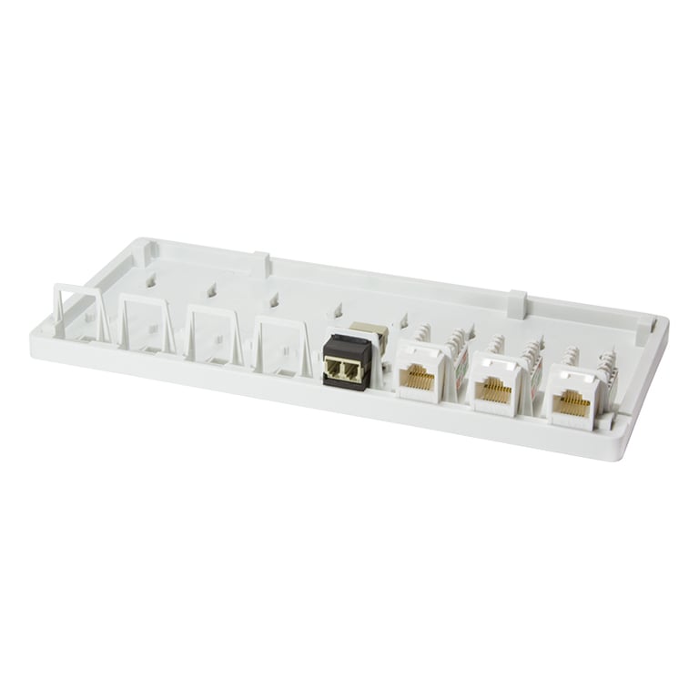 LogiLink NK4035 nakładka na gniazdko elektryczne RJ-45 Biały 1 szt.