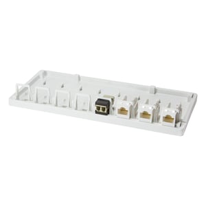 LogiLink NK4035 nakładka na gniazdko elektryczne RJ-45 Biały 1 szt.