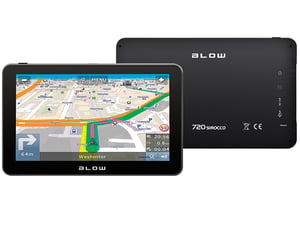 BLOW GPS720 navigationssystem Fast 17,8 cm (7") LCD-pekskärm Svart