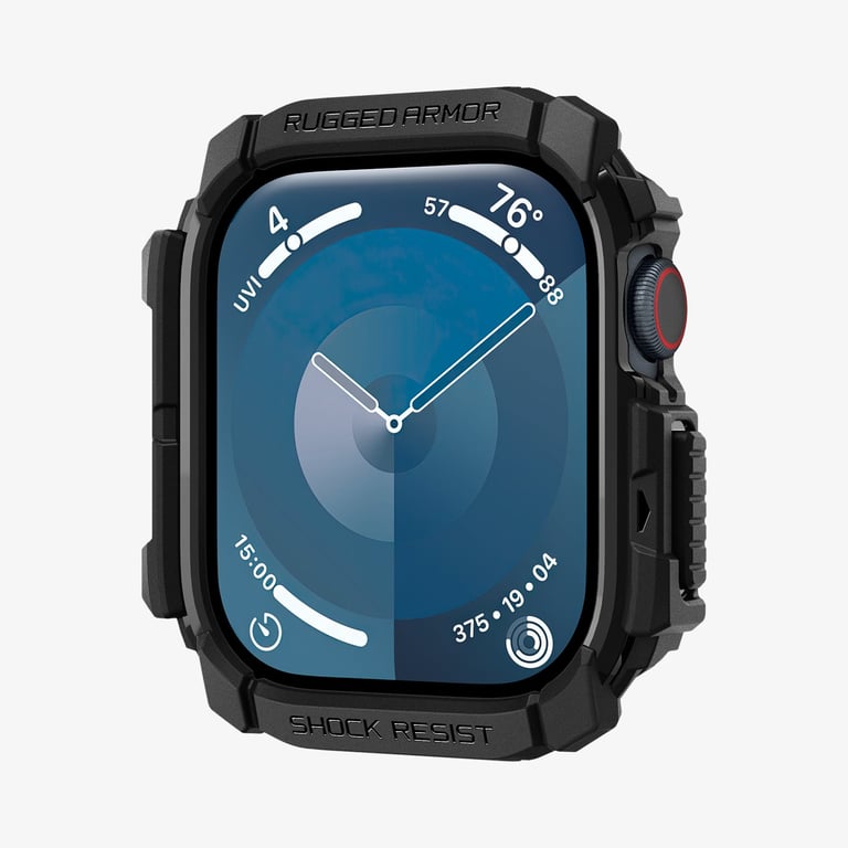 Spigen Rugged Armor Etui Czarny Termoplastyczne elastomery poliuretanowe (TPU)