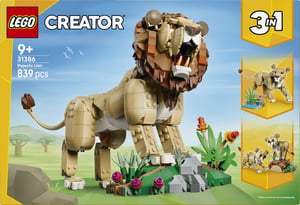 LEGO Creator Dzikie zwierzęta: Dumny lew