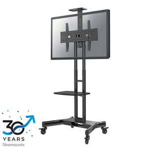 Neomounts NM-M1700BLACK stojak do multimediów Czarny Stały stojak podłogowy