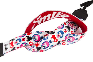 Smile Sweet Kawai pasek Aparat cyfrowy Nylon Wielobarwny