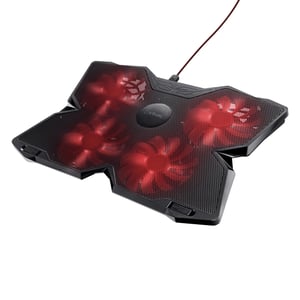 Trust GXT 278 Laptop Cooling Pad, 43.9 cm (17.3"), Black