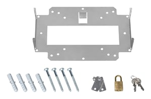 LANCOM väggfäste (LN, 10-pack) Metallic