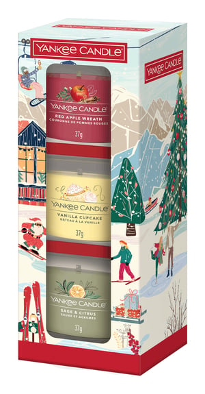 Yankee Candle 2652675E świeca Okrągły Wielobarwny 3 szt.
