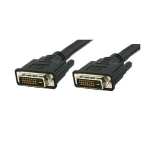 Techly ICOC-DVI-811C kabel DVI 10 m DVI-D Czarny