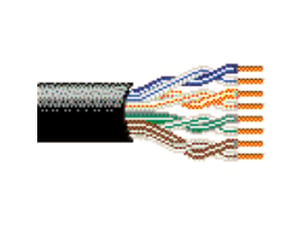 Belden 7997A 0101000 Network Cable, Black, 3.5 m, Cat5e U/UTP (UTP)