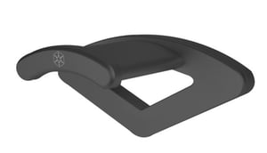 Silverstone EBA02 Passivt fäste för hörlurar, headset, svart