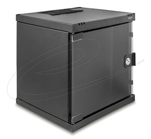 DeLOCK 43422 6U-Rack Freistehendes/Wand-/Boden-Rack Schwarz