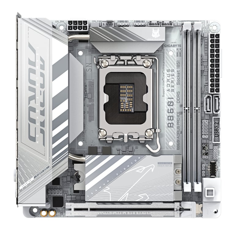 фото Материнська плата Gigabyte B860I Aorus Pro ICE