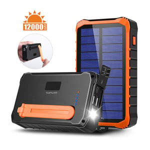 4smarts 456633 Litium-polymer-batteri (LiPo) 12 000 mAh Svart, Orange