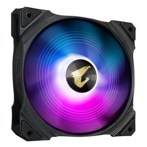 GIGABYTE AORUS 140 ARGB Universal-Lüfter 14 cm Schwarz, Weiß 1 Stück