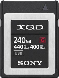 Sony XQD, 240 GB