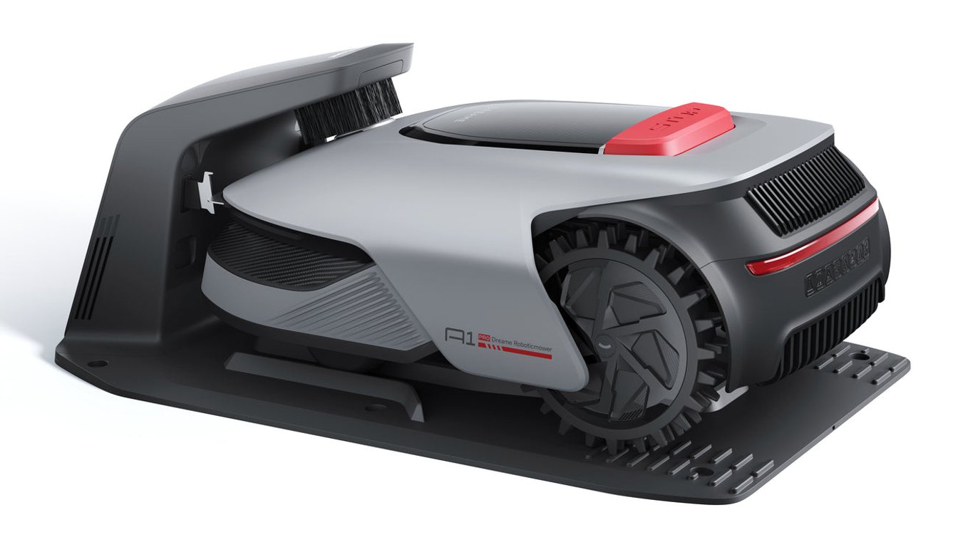 Dreame A1 Pro 1000 Kosiarka robot Bateria Czarny, Szary, Czerwony