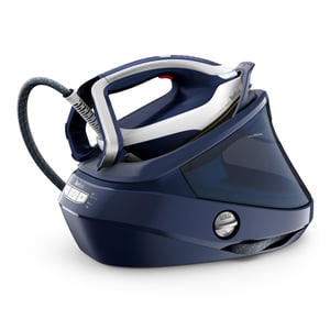 Tefal Pro Express Vision GV9812 3000 W 1,1 l Durilium AirGlide Autoclean-Bügelsohle Blau, Weiß