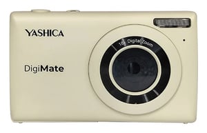 Yashica DigiMate Compact 64 MP CMOS Camera, White