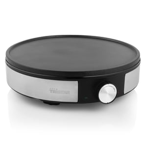 Tristar BP-2638 Pfannkuchenpfanne für 1 Pfannkuchen, 1200 W, schwarz, Edelstahl