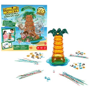 Spiele HTW65 Brettspiel „Tumblin' Monkeys Rockin' Tree Party“ 30 Min. Feinmotorik (Geschicklichkeit)