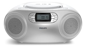 Philips TAZ2000S/10 CD-Player, silber, tragbarer CD-Player