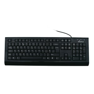 MediaRange MROS101-UK klawiatura Uniwersalne USB QWERTY British English Czarny