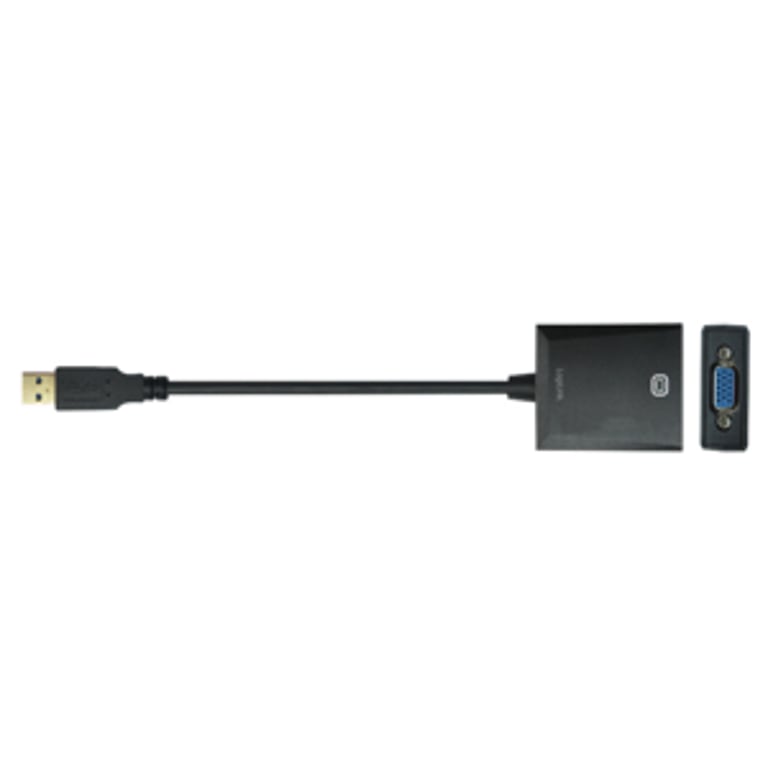 LogiLink UA0231 zewnętrzna karta graficzna usb 1920 x 1080 px Czarny