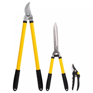 Deli Tools EDL580003 Garden and Hedge Shears Black, Yellow