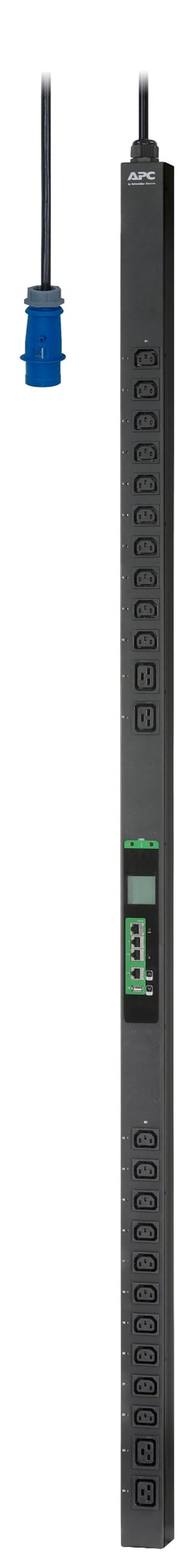 APC EPDU1116S Power Distribution Unit (PDU) with 24 Outlets, 0U, Black