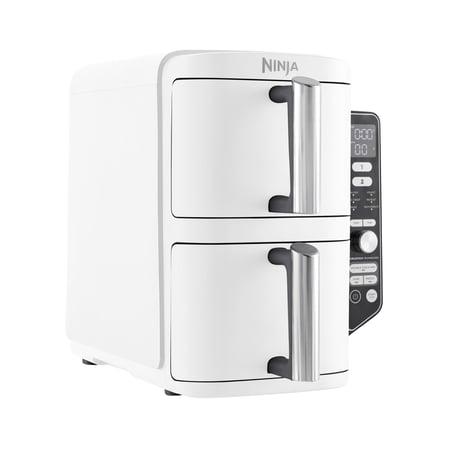 Ninja SL400EUWH frytkownica Podwójny 9,5 l Autonomiczny 2470 W Frytkownica na gorące powietrze Biały