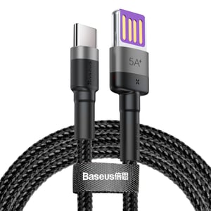 Baseus CATKLF-PG1 kabel USB 1 m USB-C Schwarz