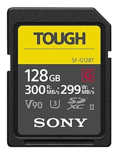 Sony SF-G128T 128 GB SDXC UHS-II Class 10 flashminne