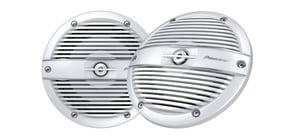 Pioneer 1026474 Car Speaker, Round, 2-Way, 250 W, 1 pc.